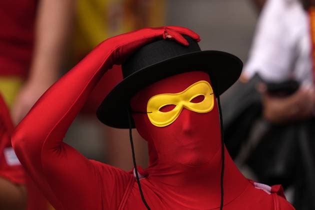 Spain supporters before the final match between Spain and England at the Euro 2024 soccer tournament in Berlin at Olympiastadium, Germany, Sunday, July 14, 2024 - Soccer .  Copyright: xFabioxFerrari LaPressex