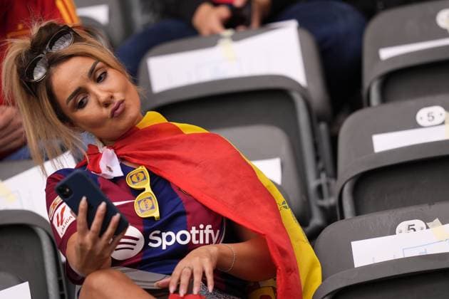 Spain supporters before the final match between Spain and England at the Euro 2024 soccer tournament in Berlin at Olympiastadium, Germany, Sunday, July 14, 2024 - Soccer .  Copyright: xFabioxFerrari LaPressex