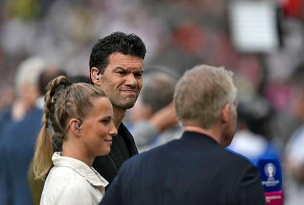14 07 2024, Football UEFA EURO 2024, Final in Berlins Olympic Stadium, Spain England, TV expert Michael Ballack critical of Germany