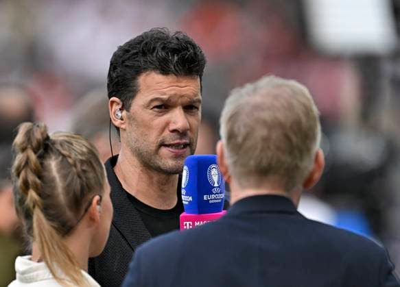 14 07 2024, Football UEFA EURO 2024, Final in the Berlin Olympic Stadium, Spain England, TV expert Michael Ballack Germany