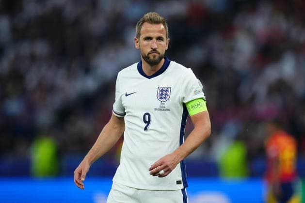 GER: Spain v England. UEFA EURO, EM, Europameisterschaft,Fussball 2024 Final Harry Kane of England during the UEFA Euro 2024 match between Spain and England, Final, played at Olympiastadion on July 14, 2024 in Berlin, Germany. kpng Copyright: xBaguxBlancox xPRESSINPHOTOx PS_240714_ESP_ENG_039