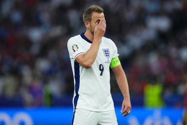 GER: Spain v England. UEFA EURO, EM, Europameisterschaft,Fussball 2024 Final Harry Kane of England during the UEFA Euro 2024 match between Spain and England, Final, played at Olympiastadion on July 14, 2024 in Berlin, Germany. kpng Copyright: xBaguxBlancox xPRESSINPHOTOx PS_240714_ESP_ENG_040