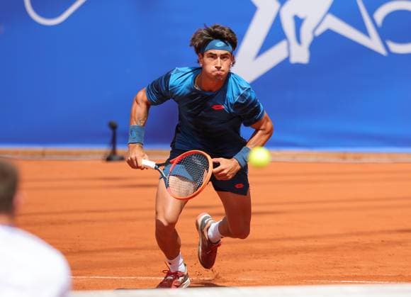 Tennis Men ATP, Tennis Men Tour 500 European Open Hamburg, Hamburg Open ATP 500 2024 Qualifying Round , 14 07 2024, Francisco Comesana ARG Copyright: FernandoxSoares