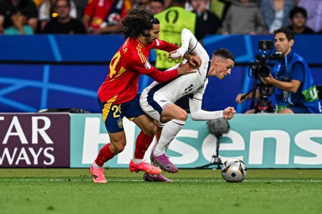 BERLIN, GERMANY - 14 JULY, 2024: The football match of Final EURO 2024 Spain vs England at Olympic Stadium  Copyright: xVITALIIxKLIUIEVx