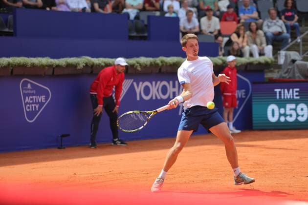 Tennis Men ATP, Tennis Men Tour 500 European Open Hamburg, Hamburg Open ATP 500 2024 Qualifying Round , 14 07 2024, Ugo Blanchet FRA Copyright: FernandoxSoares