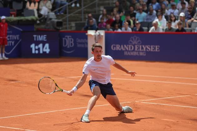 Tennis Men ATP, Tennis Men Tour 500 European Open Hamburg, Hamburg Open ATP 500 2024 Qualifying Round , 14 07 2024, Ugo Blanchet FRA Copyright: FernandoxSoares