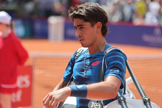 Tennis Men ATP, Tennis Men Tour 500 European Open Hamburg, Hamburg Open ATP 500 2024 Qualifying Round , 14 07 2024, Francisco Comesana ARG Copyright: FernandoxSoares