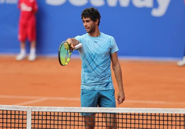Tennis Men ATP, Tennis Men Tour 500 European Open Hamburg, Hamburg Open ATP 500 2024 Qualifying Round , 14 07 2024, Aziz Dougaz TUN Copyright: FernandoxSoares