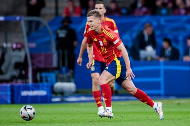 UEFA EURO 2024 Final Spain England 14 07 2024 Dani Olmo Spain, 10 UEFA EURO 2024 Final Spain England Olympiastadion, Berlin on 14 07 2024 Copyright: xBEAUTIFULxSPORTS Wunderlx