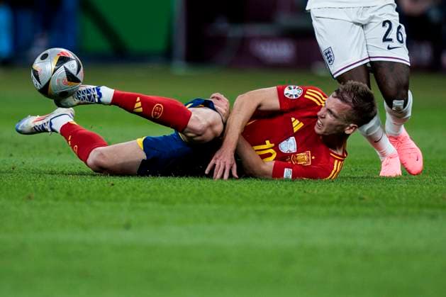 UEFA EURO 2024 Final Spain England 14 07 2024 Dani Olmo Spain, 10 UEFA EURO 2024 Final Spain England Olympiastadion, Berlin on 14 07 2024 Copyright: xBEAUTIFULxSPORTS Wunderlx
