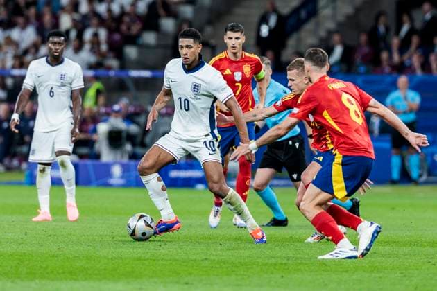 UEFA EURO 2024 Final Spain England 14 07 2024 Jude Bellingham England, 10 UEFA EURO 2024 Final Spain England Olympiastadion, Berlin on 14 07 2024 Copyright: xBEAUTIFULxSPORTS Wunderlx