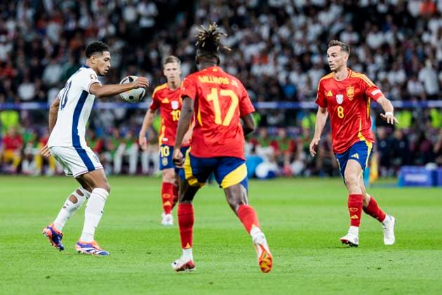 UEFA EURO 2024 Final Spain England 14 07 2024 Jude Bellingham England, 10 UEFA EURO 2024 Final Spain England Olympiastadion, Berlin on 14 07 2024 Copyright: xBEAUTIFULxSPORTS Wunderlx