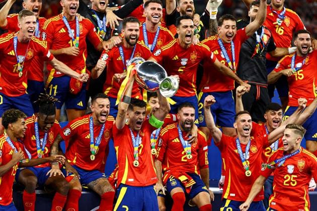 EURO 2024, Final, Spain - England, Spain is European champion