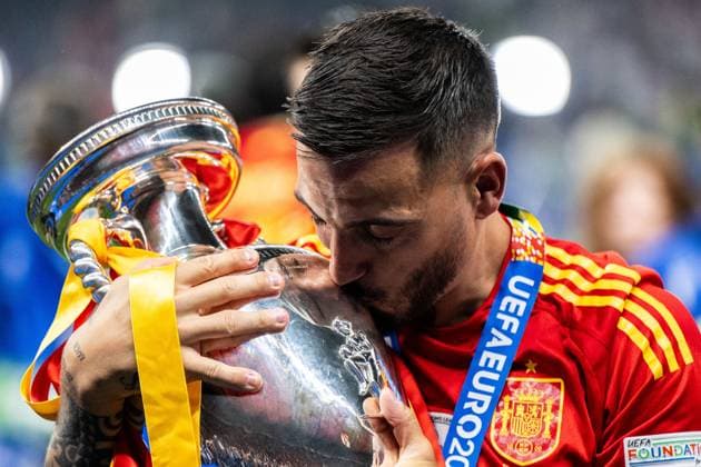 240714 during the UEFA Euro 2024 Football Championship final between Spain and England on July 14, 2024 in Berlin Photo Mathias Bergeld BILDBYRAN code MB MB0946 fotboll, football, soccer, fotball, fotbolls em, europamästersk  Copyright: MATHIASxBERGELD BB240714MB178