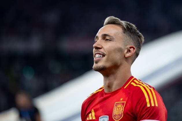 Alejandro Grimaldo Spain, 12 celebrates victory and title as European Champion, GER, Spain ESP vs England ENG , European Football Championship, UEFA EURO 2024, Final, 14 07 2024 GER, Spain ESP vs England ENG , European Football Championship, UEFA EURO 2024, Final, 14 07 2024 Berlin Copyright: xEibner-Pressefoto Memmlerx EP_MMR