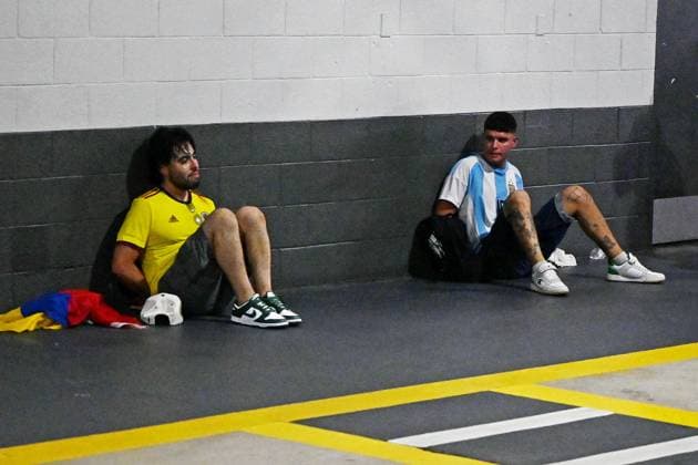 Football, Copa America, Final, Argentina - Colombia, Arrests after riot in Miami