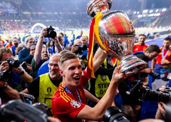 Berlin, Olympiastadion, 14 07 2024 during the final match at the Uefa Euro 2024 Spain vs England