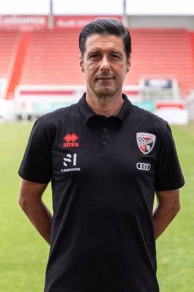 Co coach Ilia Gurev FCI FC Ingolstadt 04 3 Liga, portrait appointment 2024 2025, FC Ingolstadt 04 season 2024 2025 photoshoot, headshot, portrait, introduction, presentation, press appointment, soccer, GER