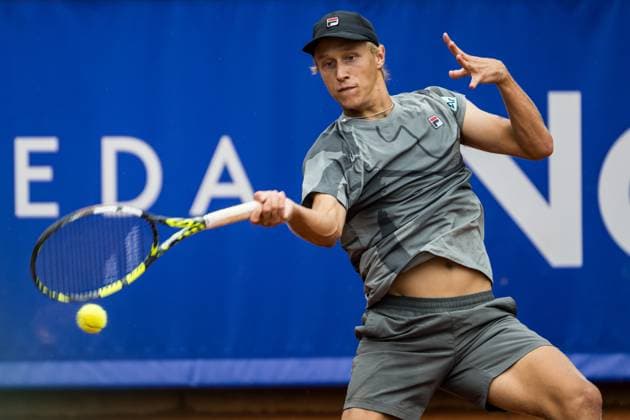 240715 Leo Borg of Sweden during day 1 of the Nordea Open on July 15, 2024 in Bastad Photo Niclas Jönsson BILDBYRAN COP 273 NO0282 tennis atp 250 nordea open day 1 bbeng  Copyright: NICLASxJÖNSSON BB240715NO013