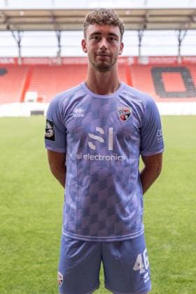 Goalkeeper Maurice Dehler 46, FCI FC Ingolstadt 04 3 Liga, portrait appointment 2024 2025, FC Ingolstadt 04 season 2024 2025 photoshoot, headshot, portrait, introduction, presentation, press appointment, soccer, GER