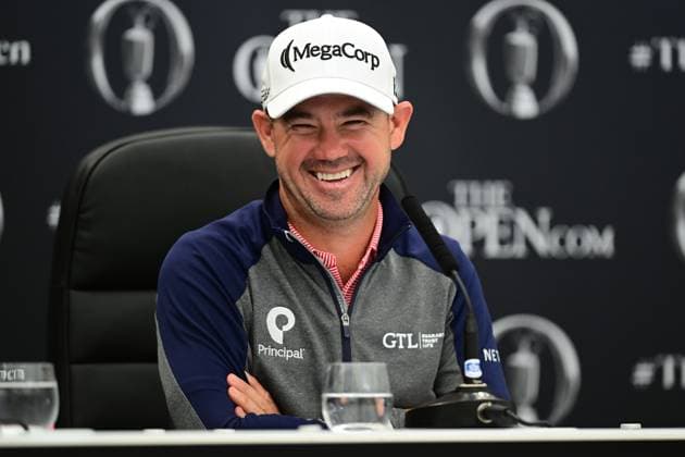 Golf, PGA, The Open in Troon, Press conference with Brian Harman