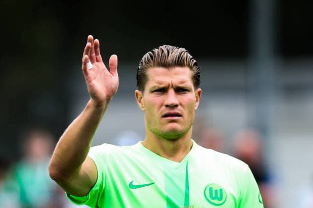 Kevin Behrens VfL Wolfsburg,17 test match summer preparation football Bundesliga season 2024 2025 VfL Wolfsburg vs BeckÕs selection at Drömlingstadion in Vorsfelde single image,action,football,Germany,man,men,13 07 2024
