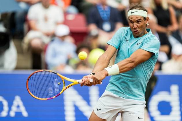 240715 Rafael Nadal of Spain during day 1 of the Nordea Open on July 15, 2024 in Bastad Photo Niclas Jönsson BILDBYRAN COP 273 NO0282 tennis atp 250 nordea open day 1 bbeng  Copyright: NICLASxJÖNSSON BB240715NO024
