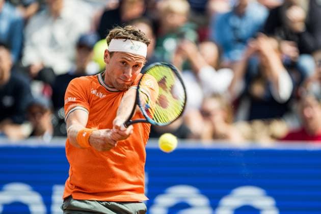 240715 Casper Ruud of Norway during day 1 of the Nordea Open on July 15, 2024 in Bastad Photo Niclas Jönsson BILDBYRAN COP 273 NO0282 tennis atp 250 nordea open day 1 bbeng  Copyright: NICLASxJÖNSSON BB240715NO031