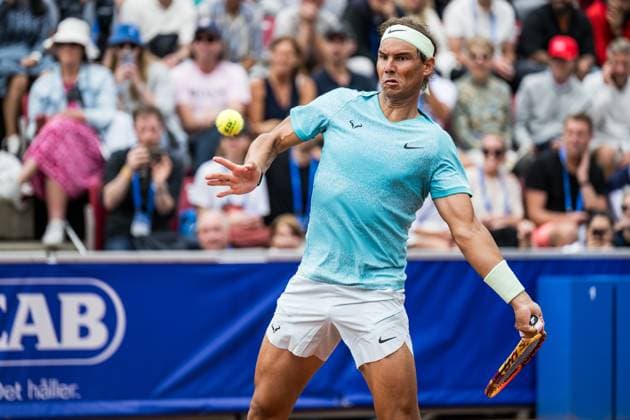 240715 Rafael Nadal of Spain during day 1 of the Nordea Open on July 15, 2024 in Bastad Photo Niclas Jönsson BILDBYRAN COP 273 NO0282 tennis atp 250 nordea open day 1 bbeng  Copyright: NICLASxJÖNSSON BB240715NO037