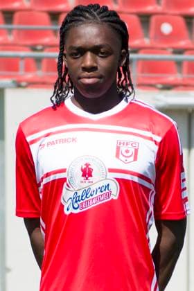 Halle, Germany 15 July 2024 Regionalliga Nordost Team photo 2024 2025 Hallescher FC In the picture Marvin Awuah Halle Leuna Chemie Stadion Sachsen Anhalt Copyright: xFotostandx xBallaschx