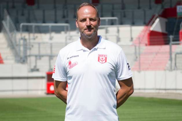 Halle, Germany 15 July 2024 Regionalliga Nordost Team photo 2024 2025 Hallescher FC In the picture goalkeeping coach Norman Becker Halle Leuna Chemie Stadion Sachsen Anhalt Copyright: xFotostandx xBallaschx
