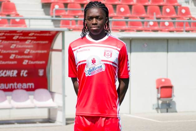 Halle, Germany 15 July 2024 Regionalliga Nordost Team photo 2024 2025 Hallescher FC In the picture Marvin Awuah Halle Leuna Chemie Stadion Sachsen Anhalt Copyright: xFotostandx xBallaschx