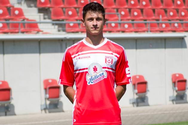 Halle, Germany 15 July 2024 Regionalliga Nordost Team photo 2024 2025 Hallescher FC In the picture Lucas Halangk Halle Leuna Chemie Stadion Sachsen Anhalt Copyright: xFotostandx xBallaschx
