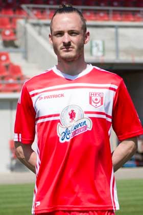Halle, Germany 15 July 2024 Regionalliga Nordost Team photo 2024 2025 Hallescher FC In the picture Niklas Kastenhofer Halle Leuna Chemie Stadion Sachsen Anhalt Copyright: xFotostandx xBallaschx