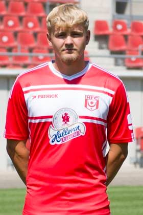 Halle, Germany 15 July 2024 Regionalliga Nordost Team photo 2024 2025 Hallescher FC In the picture Robin Friedrich Halle Leuna Chemie Stadion Sachsen Anhalt Copyright: xFotostandx xBallaschx