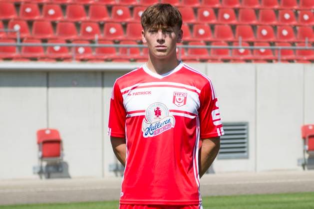 Halle, Germany 15 July 2024 Regionalliga Nordost Team photo 2024 2025 Hallescher FC In the picture Soeren Acker Halle Leuna Chemie Stadion Sachsen Anhalt Copyright: xFotostandx xBallaschx