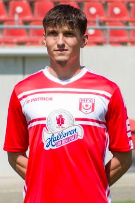 Halle, Germany 15 July 2024 Regionalliga Nordost Team photo 2024 2025 Hallescher FC In the picture Pierre Weber Halle Leuna Chemie Stadion Sachsen Anhalt Copyright: xFotostandx xBallaschx
