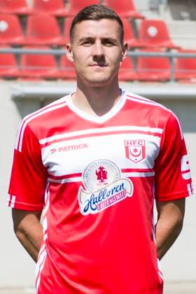Halle, Germany 15 July 2024 Regionalliga Nordost Team photo 2024 2025 Hallescher FC In the picture Marius Hauptmann Halle Leuna Chemie Stadion Sachsen Anhalt Copyright: xFotostandx xBallaschx