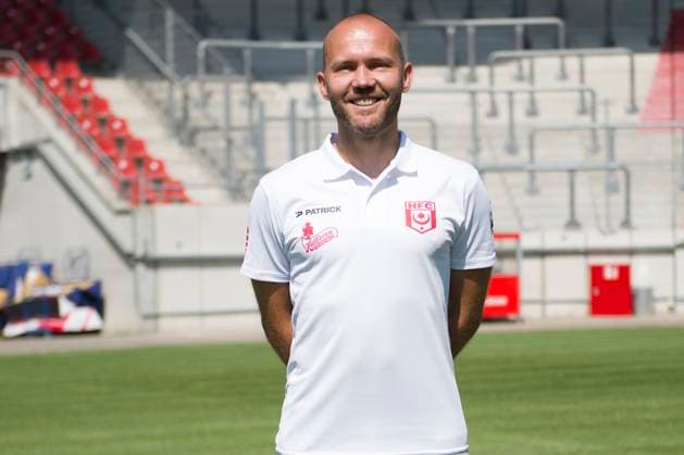 Halle, Germany 15 July 2024 Regionalliga Nordost Team photo 2024 2025 Hallescher FC In the picture Co coach Benedikt Seipel Halle Leuna Chemie Stadion Sachsen Anhalt Copyright: xFotostandx xBallaschx