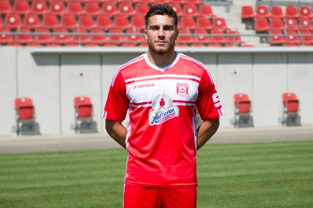 Halle, Germany 15 July 2024 Regionalliga Nordost Team photo 2024 2025 Hallescher FC In the picture Berk Inaler Halle Leuna Chemie Stadion Sachsen Anhalt Copyright: xFotostandx xBallaschx