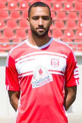 Halle, Germany 15 July 2024 Regionalliga Nordost Team photo 2024 2025 Hallescher FC In the picture Cyrill Akono Halle Leuna Chemie Stadion Sachsen Anhalt Copyright: xFotostandx xBallaschx