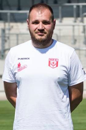 Halle, Germany 15 July 2024 Regionalliga Nordost Team photo 2024 2025 Hallescher FC In the picture physiotherapist Walter Moissejenko Halle Leuna Chemie Stadion Sachsen Anhalt Copyright: xFotostandx xBallaschx