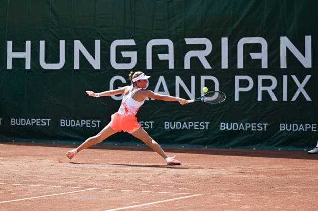 Magdalena Frech (POL) during the single match of WTA250 Hungarian Gran Prix Tennis on 15th July 2024 at Romai Teniszakademia, Budapest, Hungary  Copyright: xVincenzoxOrlando IPAxSportx xipax xx IPA_48014194 IPA_Agency_IPA48014194
