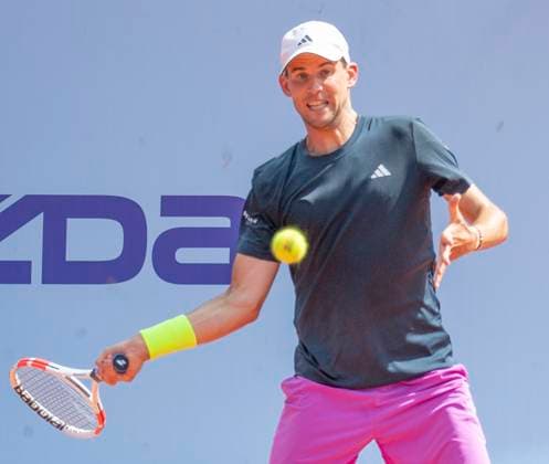 July 15, 2024, Gstaad, Bern, Switzerland: Gstaad Switzerland, 07 15 2024: DOMINIC THIEN of Austria make a forehand during 16th finals of EFG Swiss Open Gstaad ATP, Tennis Herren 250, EFG Swiss Open Gstaad-ATP 250 took place at Roy Emerson Arena in Gstaad, which is located in the famous ski resort of Gstaad and which is located in the Bernese Oberland. Gstaad Switzerland - ZUMAd206 20240715_zip_d206_036 Copyright: xEricxDubostx