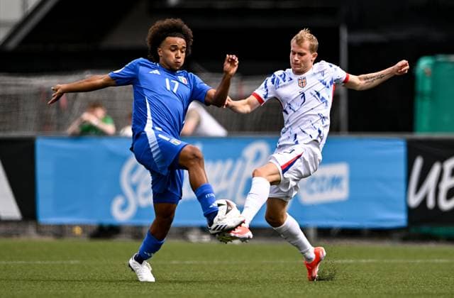 Football, U19, Italy - Norway