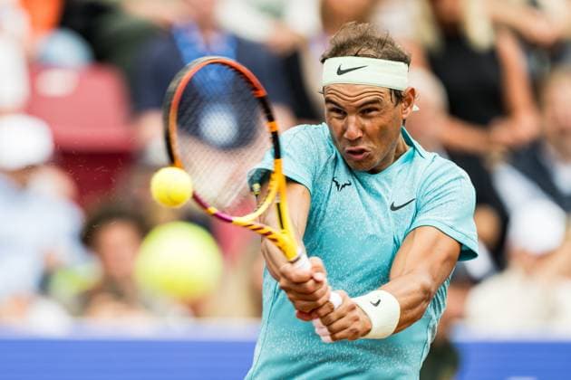 240715 Rafael Nadal of Spain during day 1 of the Nordea Open on July 15, 2024 in Bastad Photo Niclas Jönsson BILDBYRAN COP 273 NO0282 tennis atp 250 nordea open day 1 bbeng  Copyright: NICLASxJÖNSSON BB240715NO046
