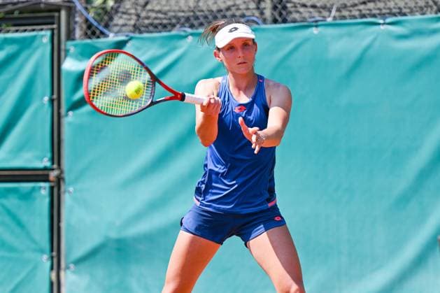 Varvara Gracheva (FRA) during the single match against Suzan Lamens (NED) at the WTA250 Hungarian Gran Prix Tennis on 15th July 2024 at Romai Teniszakademia, Budapest, Hungary  Copyright: xVincenzoxOrlando IPAxSportx xipax xx IPA_48016874 IPA_Agency_IPA48016874