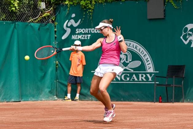 Nadia Podoroska (ARG) during the single match vs. Eva Lys (GER) at the WTA250 Hungarian Gran Prix Tennis on 16th July 2024 at Romai Teniszakademia, Budapest, Hungary  Copyright: xVincenzoxOrlando IPAxSportx xipax xx IPA_48031175 IPA_Agency_IPA48031175