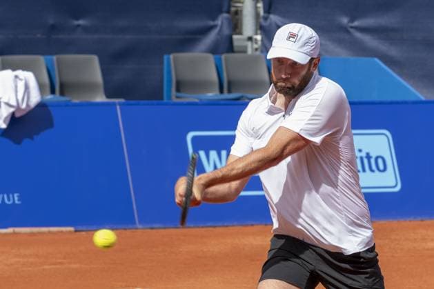 Gstaad Switzerland, 07 16 2024: Quentin Halys (FRA) in action during EFG Swiss Open. during EFG Gstaad Swiss Open ATP, Tennis Herren 250, International Tennis match in Gstaad, Switzerland, July 16 2024  Copyright: xPatrickxDancel IPAxSportx xipa-ax xx IPA_48031287 IPA_Agency_IPA48031287