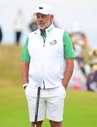 Darren Clarke on the 3rd Green The British Open Championship, Practice, Golf, Royal Troon, Troon, UK - 16 July 2024  Copyright: xGreigxCowie Shutterstockx 14587991a